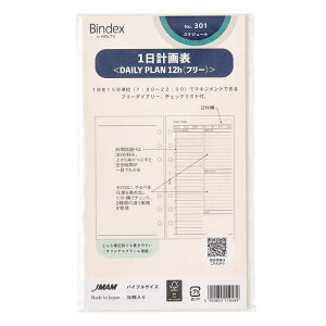���{�\������}�l�W�����g�Z���^�[�@Bindex���t�B�[�� B6 1���v��\DAILYPLAN 12h�t���[�@301