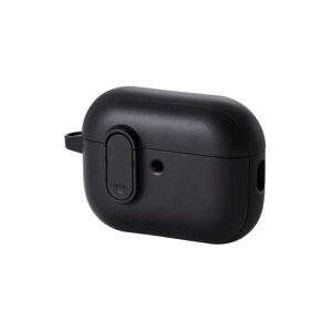 �G���R���@ELECOM�@AirPods Pro 3 �P�[�X MagSafe�Ή� TOUGH SLIM �ϏՌ� ���b�N�@�\ �J���r�i�t �����h�~ �u���b�N�@AVA-AP07TSLBK