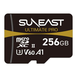 SUNEAST@microSDXC J[h ULTIMATE PRO(AeBCgv) mClass10 / 256GBn@SE-MS2256G26G1F