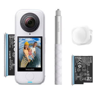 INSTA360�@�A�N�V�����J���� 360°�J���� X4 Air �X�^�[�^�[�o���h�� �m4K�Ή� / �h���n �A�[�N�e�B�b�N�z���C�g�@CINSAAFA-SE17