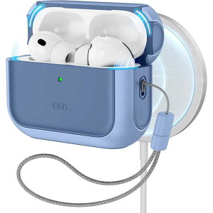 ESR@Orbit AirPods Pro 3P[X MagSafeΉ Ռz Jo[ Xgbvt pE_[u[@1C02000502-Powder Blue