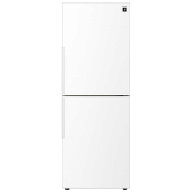 シャープ　SHARP　冷蔵庫 2ドア 280L 右開き プラズマクラスター シャキット野菜室 幅56cm アコールホワ…