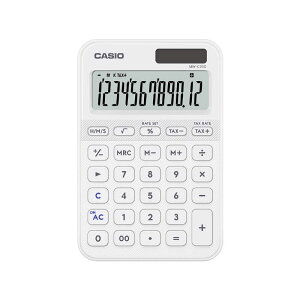�J�V�I�@CASIO�@�f�U�C���d�� �~�j�W���X�g�^�C�v�m12���n�z���C�g�@MW-C20D-WE-N
