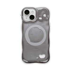 HAMEE�@�miPhone 15/14/13��p�niFace BeBling 2 MagSynq�P�[�X �u���b�N�@41-186149