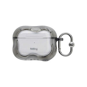 HAMEE�@AirPods Pro(��2/1����)��p�P�[�X iFace BeBling 2 �u���b�N�@41-186354