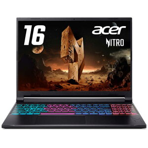 ACER GCT[@Q[~Om[gp\R Nitro [ RTX5050 / 16^ / Win11 Home / Ryzen 7 / 16GB / SSD512GB / pŃL[{[h ]@ANV16S-41-A76Y55/E