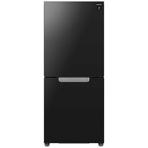 �V���[�v�@SHARP�@�①�� 2�h�A 152L �t���ւ����E�J�� �v���Y�}�N���X�^�[ ���K�t���[�U�[ ��49.5cm �s���A�u���b�N�@SJ-GD15R-B�i�W���ݒu�����j