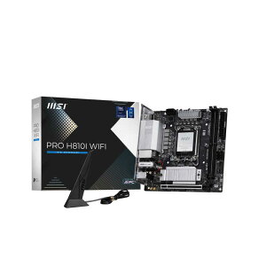 MSI�@�}�U�[�{�[�h(LGA1851) �mMiniITX�n�@PRO H810I WIFI