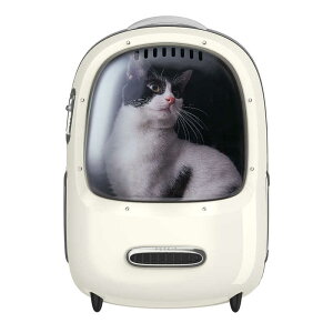 PETKIT�@Breezy 2 Cat Travel �y�b�g�L�����[�o�b�N �z���C�g �y�b�g�L�b�g�@P7704-WH