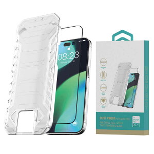 BELEX�@iPhone 14 Pro Max 6.7�C���` Van Series Full Screen Anti-Static Tempered Glass(With assist tool) �@BDVSPA11IP14PL