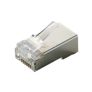 �G���R���@ELECOM�@RJ45�R�l�N�^ Cat5e �P���E�������� STP 10���@LD-SRJ45T10V2