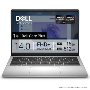 DELL@f@m[gp\R [ 14^ / Win11 Home Copilot+ PC / Ryzen AI 5 / 16GB / SSD512GB ] v`iVo[@MCD44-FWSC