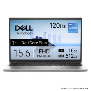DELL�@�f���@�m�[�g�p�\�R�� [ 15.6�^ / Win11 Home / Core i5 / ������16GB / SSD512GB ] �v���`�i�V���o�[�@ND65-GHSC