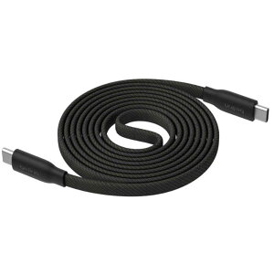 BELKIN�@BoostCharge Pro USB-C to USB-C �ґg�P�[�u�� �t���b�g 240W 1M �u���b�N�@CAB027QC1MBK