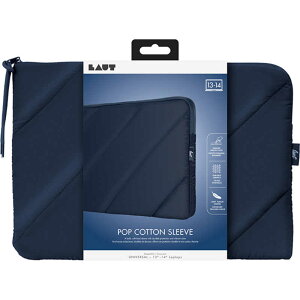 LAUT�@UP TO 14 LAPTOP POP COTTON DENIM BLUE �f�j���u���[�@L_MB14_PC_BL