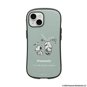 HAMEE�@�miPhone 15/14/13��p�nPEANUTS/�s�[�i�b�c iFace First Class MagSynq�P�[�X iFace �����݃O���[��/�싅�@41-186651
