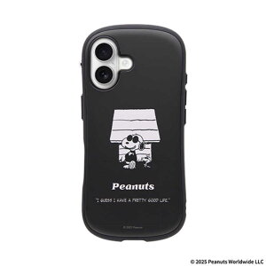 HAMEE�@�miPhone 17��p�nPEANUTS/�s�[�i�b�c iFace First Class MagSynq�P�[�X iFace �����݃u���b�N/�W���[�E�N�[���@41-186767