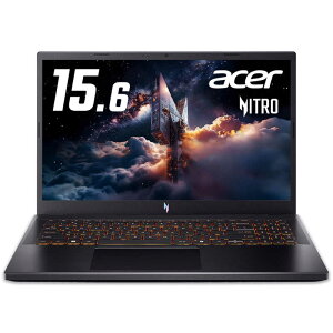 ACER �G�C�T�[�@�Q�[�~���O�m�[�g�p�\�R�� Nitro [ RTX5050 / 15.6�^ / Win11 Home / Core i7 / ������16GB / SSD512GB ] �I�u�V�f�B�A���u���b�N�@ANV15-52-F76Y55