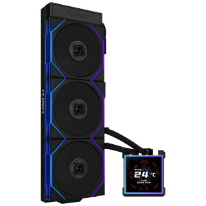 LIANLI�@HydroShift II LCD-S 360 TL �u���b�N�@GHS2LCDS36TB