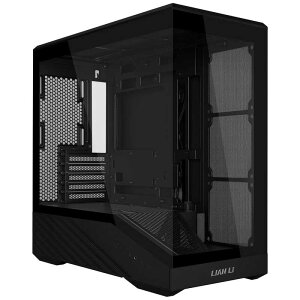 LIANLI�@PC�P�[�X �mMicro ATX / Mini-ITX�n Vector V100 MINI(�t�@�����X���f��) �u���b�N�@V100MIX