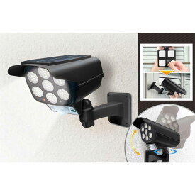 ハック　ソーラー充電センサー式リアル防犯ダミーカメラ　HAC4973A