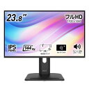 MSI　液晶ディスプレイ ［23.8型 / フルHD(1920×1080) / ワイド / 144Hz］　PRO-MP245PG-E14