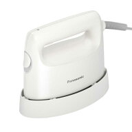 パナソニック　Panasonic　衣類スチーマー プレスもできる2WAY ハンガーショット機能付き ホワイト　NI-F…