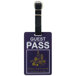 TRAVISMATHEW�@�S���t�p�i GUEST PASS �l�[���^�O �mW5.8×H9cm�n �p�[�v��