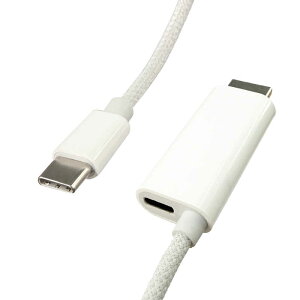 �I�Y�}�@USB-C �� HDMI�{USB-C���X(���d�p PD45W�Ή�)�P�[�u�� �m�f�� / 2.0m / 4K�n �X�}�z/�Q�[��(Switch2�Ή�)�p �z���C�g�@CDC-AV200W