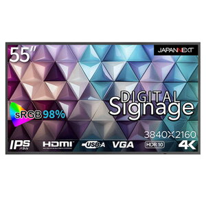 JAPANNEXT�@�f�W�^���T�C�l�[�W �m55�^ /4K(3840×2160) /���C�h�n�@JN-Si55UHDR-24�i�W���ݒu�����j