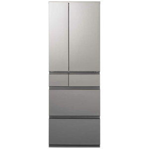 �p�i�\�j�b�N�@Panasonic�@�①�� 6�h�A 542L �t�����`�h�A(�ω��J��) EY�^�C�v �^�񒆗Ⓚ�� ��65cm �V���o�[�@NR-F54EY3-S�i�W���ݒu�����j