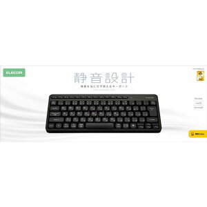 �G���R���@ELECOM�@�L�[�{�[�h ����2.4GHz �É� �~�j�T�C�Y �����u�������@TK-QT11MDMBK