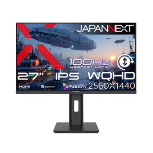 JAPANNEXT�@PC���j�^�[ �m27�^ / WQHD(2560×1440) / ���C�h / 100Hz�n�@JN-IPS27Q3-HSP
