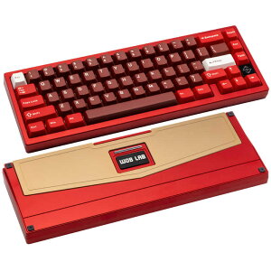 KIBU�@�L�[�{�[�h ZEN 65 Ultra(�p��z��) ���b�h �m�L���E���C�����X / Bluetooth�EUSB�n�@UZ65Red