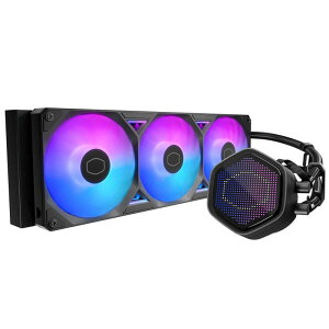 �N�[���[�}�X�^�[�@����CPU�N�[���[ 120mm�t�@��x3 �mLGA1851/1700/1200/1156/1155/1151/1150�EAM5/AM4�n ML 360 Atmos II Pixel LED �u���b�N�@MLX-D36M-A25SZ-P1