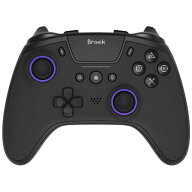 BROOK　ホール効果センサースティック・背面ボタン・トリガーストップ搭載 PS5/PC/Android/iOS対応ゲーミ…