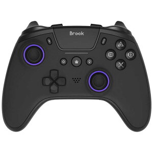 BROOK�@�z�[�����ʃZ���T�[�X�e�B�b�N�E�w�ʃ{�^���E�g���K�[�X�g�b�v���� PS5/PC/Android/iOS�Ή��Q�[�~���O�R���g���[���[�@Brook StarRay