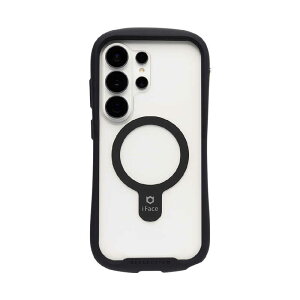 HAMEE�@�mGalaxy S26 Ultra��p�niFace Reflection MagSynq �����K���X�N���A�P�[�X �u���b�N�@41-190610
