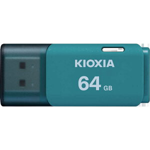 KIOXIA �L�I�N�V�A�@USB������ TransMemory U202(Mac/Windows11�Ή�) �m64GB / USB TypeA / USB2.0 / �L���b�v���n ���C�g�u���[�@KUC-2A064GL