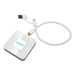 ���[�t�����g�@(�_��s�v)(���z��p�s�v)(�o�b�e���[���X)ecoco �t�����ڌ^���o�C��WiFi �f�[�^�`���[�W10GB�t �z���C�g�@TD20-10-WH