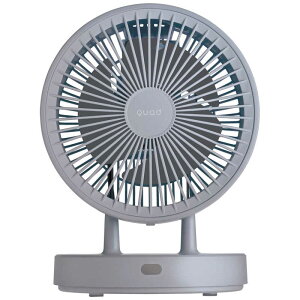QUADS�@�ߗފ���360°DC�T�[�L�����[�^�[ PUREAIR DRY DC(�s���A�G�A�h���CDC) �mDC���[�^�[���� / �����R���t���n �O���[�@QS505GY
