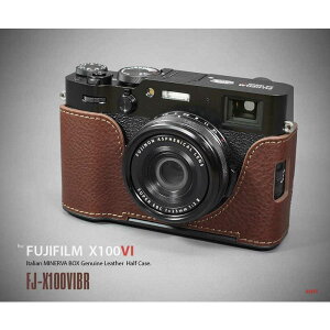 LIMS�@�x�m�t�B���� X100VI�p�{�v�J�����n�[�t�P�[�X �u���E���@FJ-X100VIBR