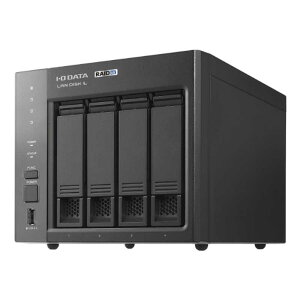 IO�f�[�^�@�@�l����4�h���C�uNAS(�l�b�g���[�NHDD)8TB �u���b�N�@HDL4LX08