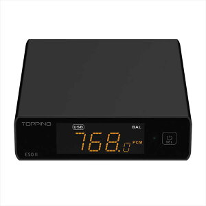 TOPPING�@�R���p�N�g�f�X�N�g�b�vDAC �u���b�N�@E50 II Black