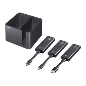 �T�����T�v���C�@4K�Ή����C�����XHDMI�G�N�X�e���_�[(Type-C���M�@2��E���[BOX�Z�b�g)�@VGA-EXWHD12CSET