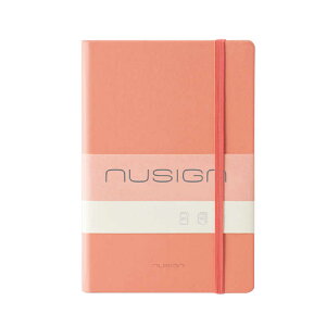 DELI�@�Z�~A5 ����J�o�[�m�[�g�u�b�N PU���U�[ 96�� nusign(�j���[�T�C��) �mA5 / 8mm(U�r)�n �s���N�@DLI-NNB281PK