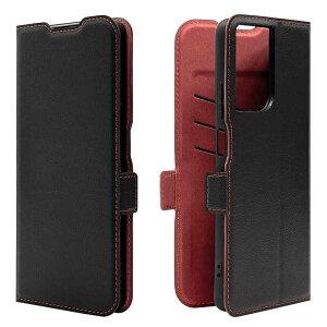 ���X�^�o�i�i�@moto g06 ���^�蒠�P�[�X �T�C�h�}�O�l�b�g BK×RD �u���b�N×�u���E���@9470MG06BSMBKR