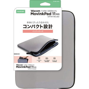 �G���R���@ELECOM�@Wacom MovinkPad 11 (DTHA116CL0Z)�p �X�����C���i�[�P�[�X �O���[�@TB-WM11IBGY