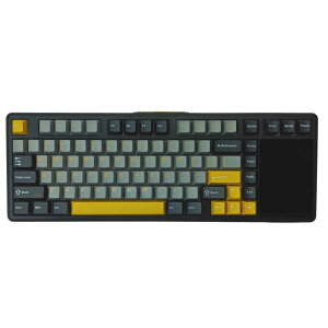 AULA�@L99 Dark Grey ��ʕt���Q�[�~���O�L�[�{�[�h / 3.98�C���` IPS�t���J���[�f�B�X�v���C�t / Raindrop Swtich�@L99JRD-GY
