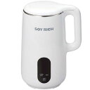 オークローンマーケティング　ショップジャパン 豆乳メーカー ソイリッチ [加熱:800ml、 攪拌:1000ml / 4枚刃]　SOYWS01
